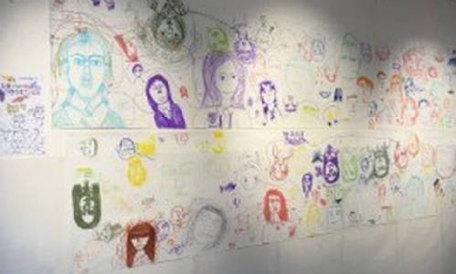 Drawings on the wall